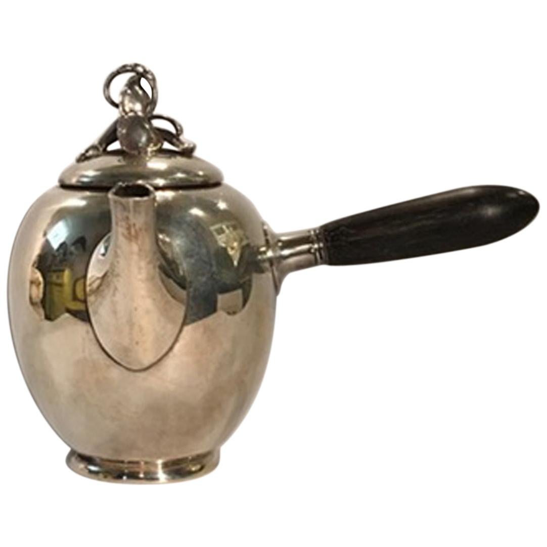 Ghoram New York Early 20th Century Sterling Silver Chocolate Pot