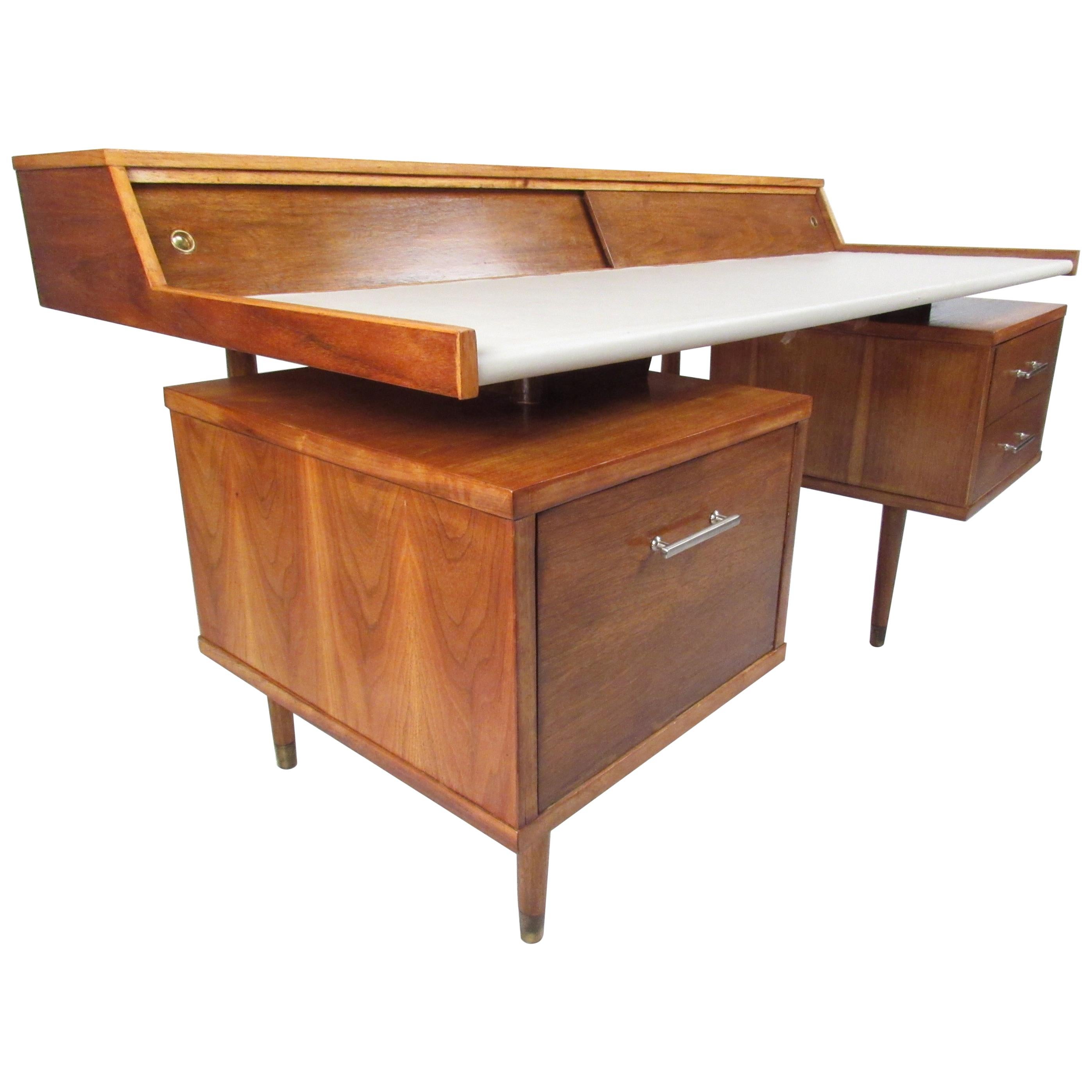 Midcentury John Van Koert "K80" Desk for Drexel