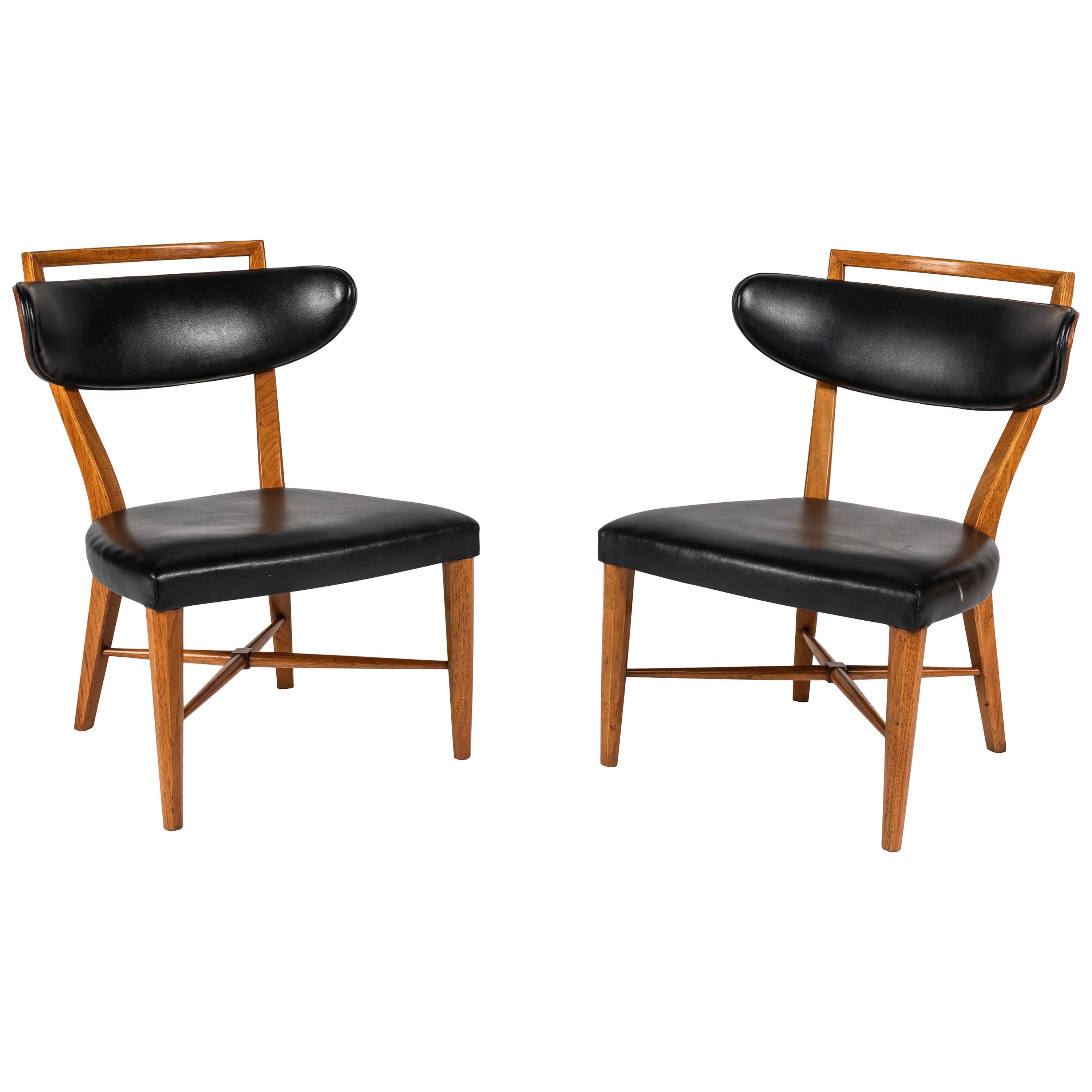 Pair of Pull Up Chairs