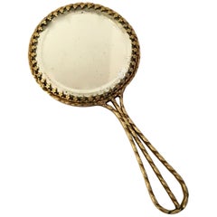Brass Pocket Mirror