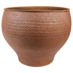 David Cressey Unglazed 'Cheerio' Ceramic Planter for Architectural Pottery