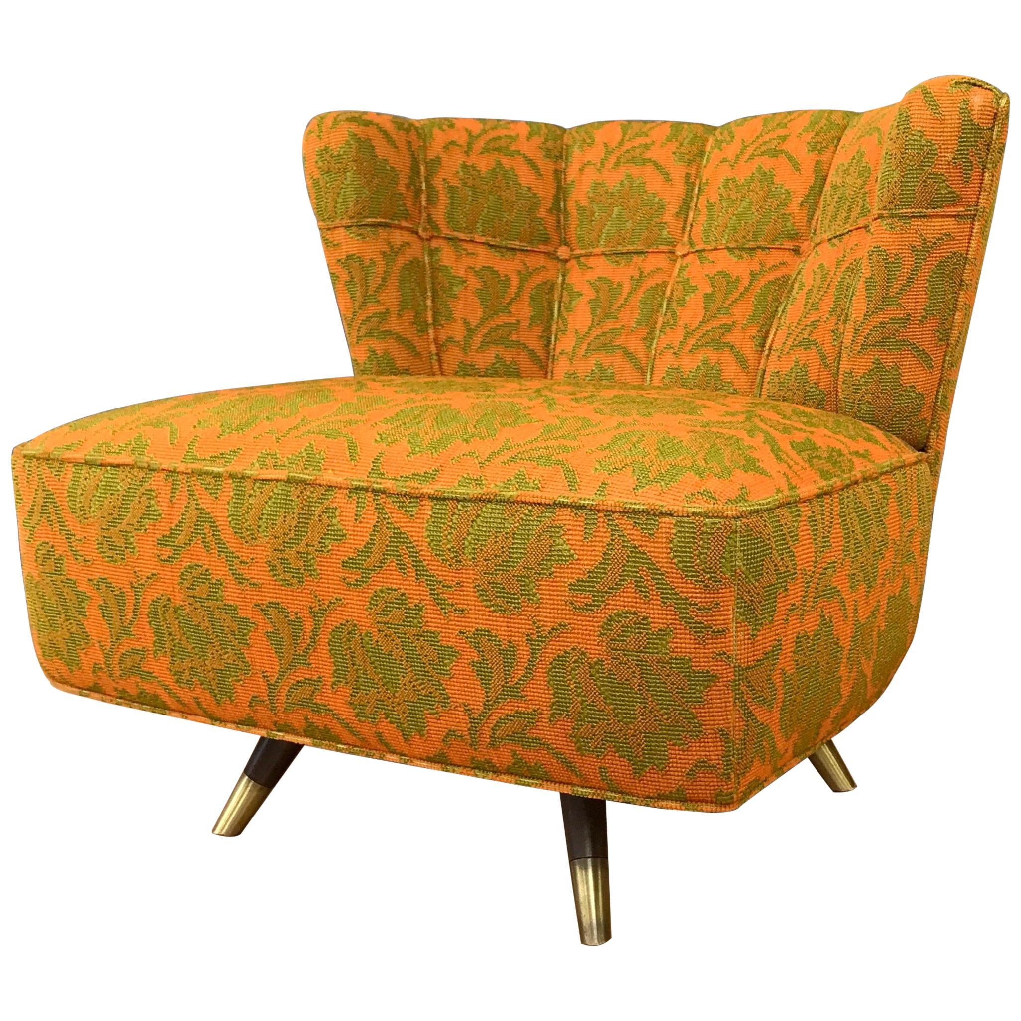 Kroehler Mid-Century Modern Swivel Lounge Chair