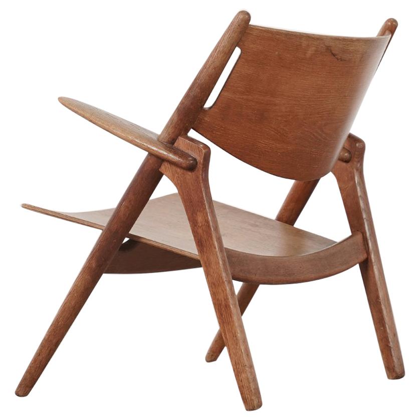 Hans J. Wegner, Sawbuck Chair in Oak 1951 for Carl Hansen, Denmark