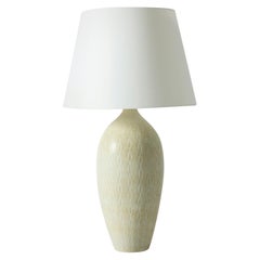 Midcentury Stoneware Table Lamp by Carl-Harry Stålhane