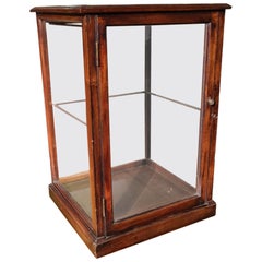 Small Mahogany Display Cabinet