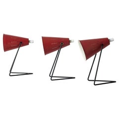 Set of Three Midcentury Table Lamps by Svend Aage Holm-Sørensen
