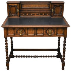 19th Century Shapland and Petter Oak Desk