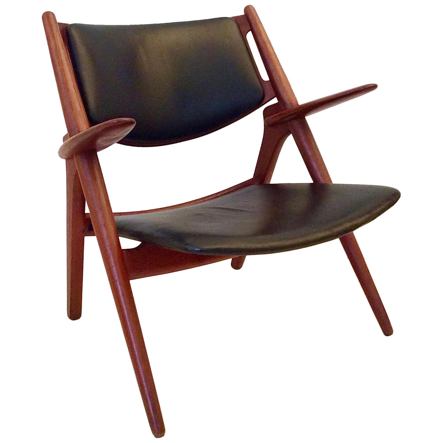 Hans J. Wegner Ch28 Sawbuck Armchair, circa 1960, Denmark