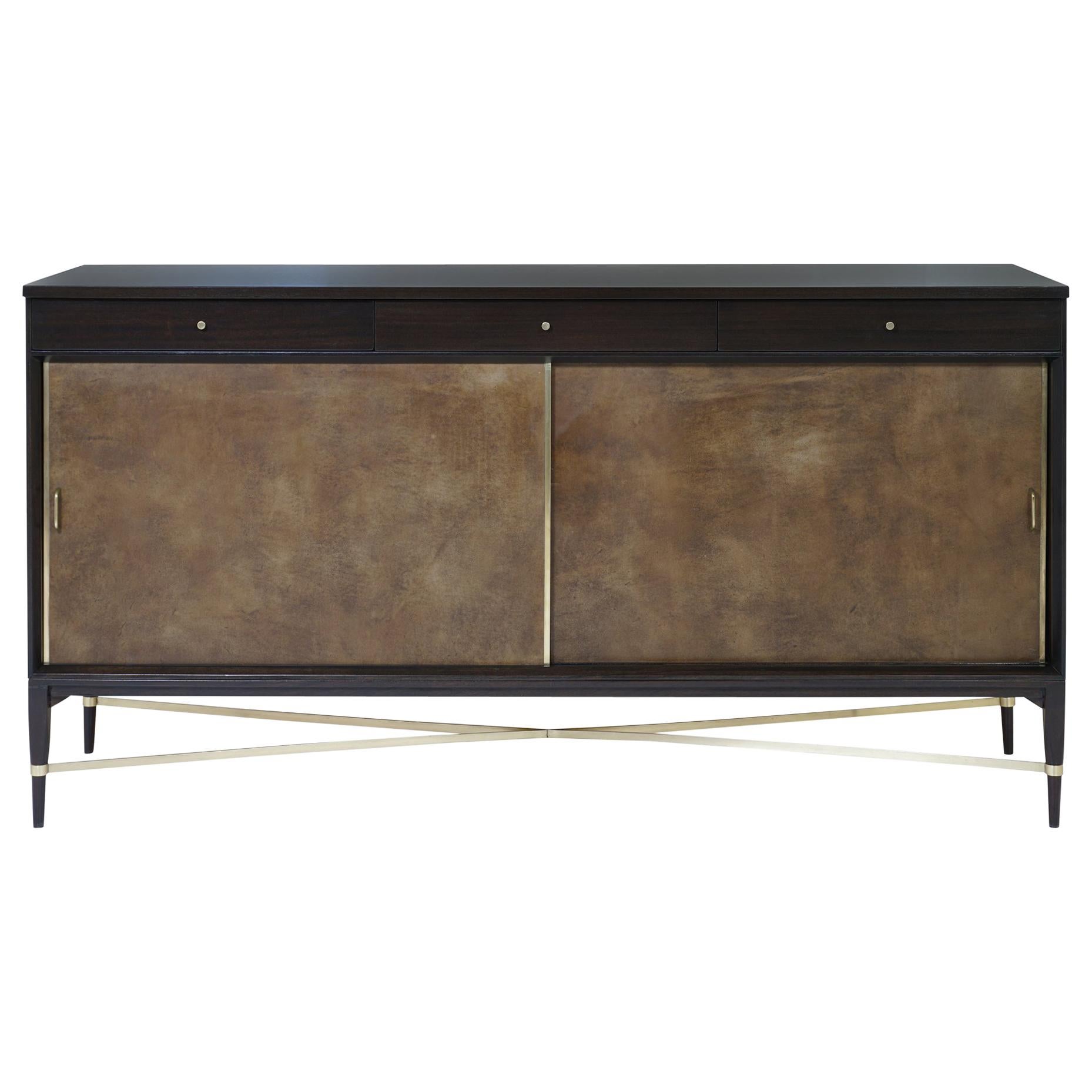 “Connoisseur Collection” Sideboard in Walnut by Paul McCobb for Calvin Furniture