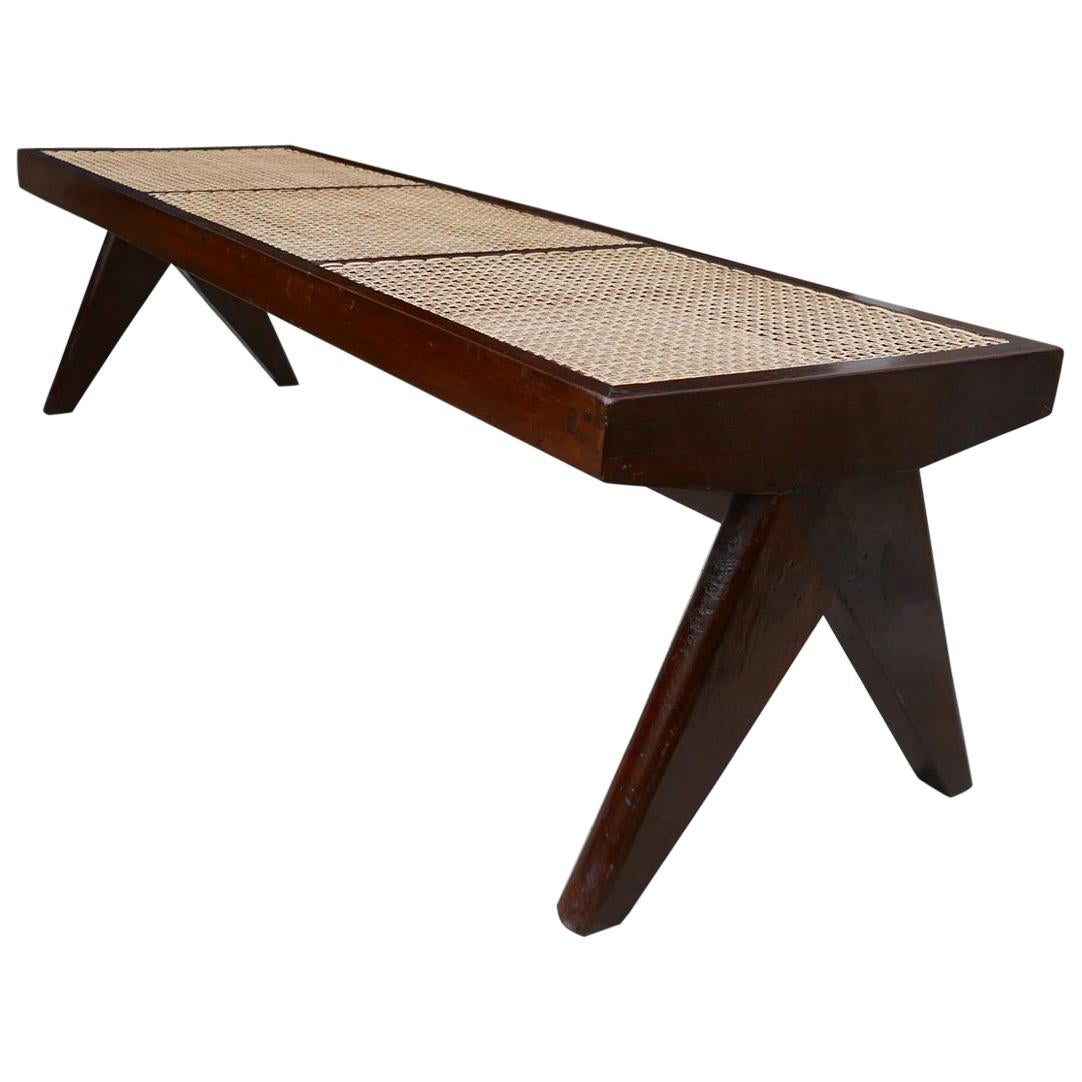 Pierre Jeanneret, Bench, circa 1956