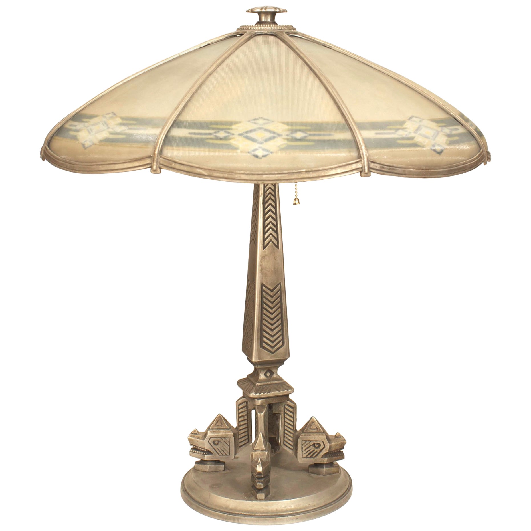 American Bronze Vintage Table Lamp, 1920s For Sale at 1stDibs