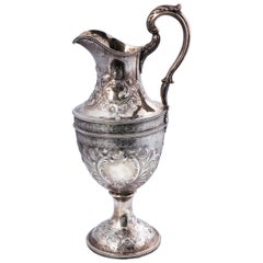 19th Century Coin Silver Pitcher