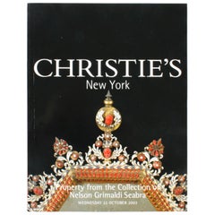 Christie's, Property from the Collection of Nelson Grimaldi Seabra, October 2003