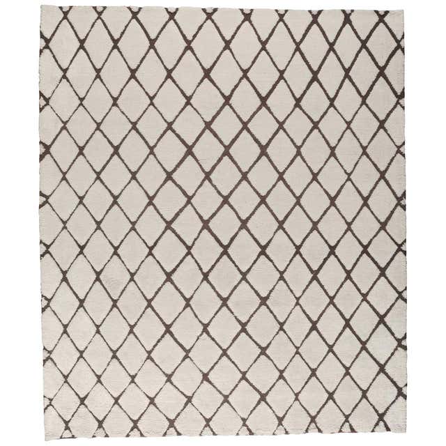 Ogee Rug Pattern Grey Ogee Pattern Rug For Sale at 1stDibs