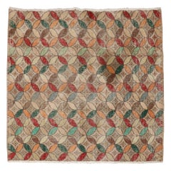 Square Turkish Deco Rug