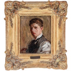 Antique Original, Turn of the Century Self-Portrait