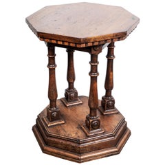 Tuscan, Octagonal Side Table, circa 1900