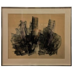 Abstract Pastel by Maria Helena Andres