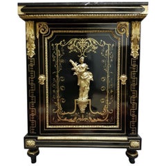 Rare Napoleon III Goddess Ceres Cabinet by Befort Jeune, France, 19th Century