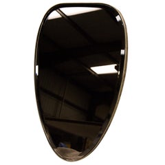 Shield Mirror — Small — Brass Frame