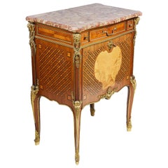 French 19th Century Side Cabinet, Signed Paul Sormani