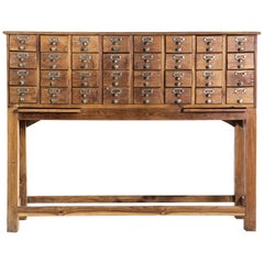Used Chest on Stand with 32 Drawers