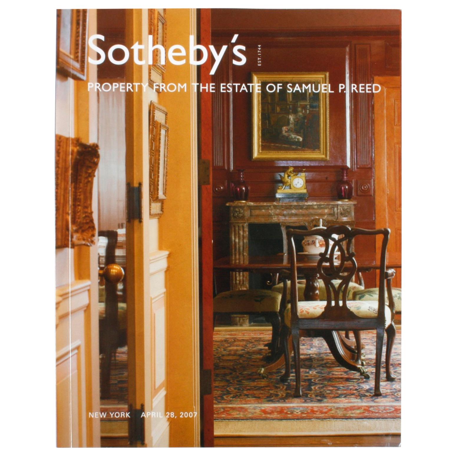 Sotheby's Property from the Estate of Samuel P. Reed, April 2007