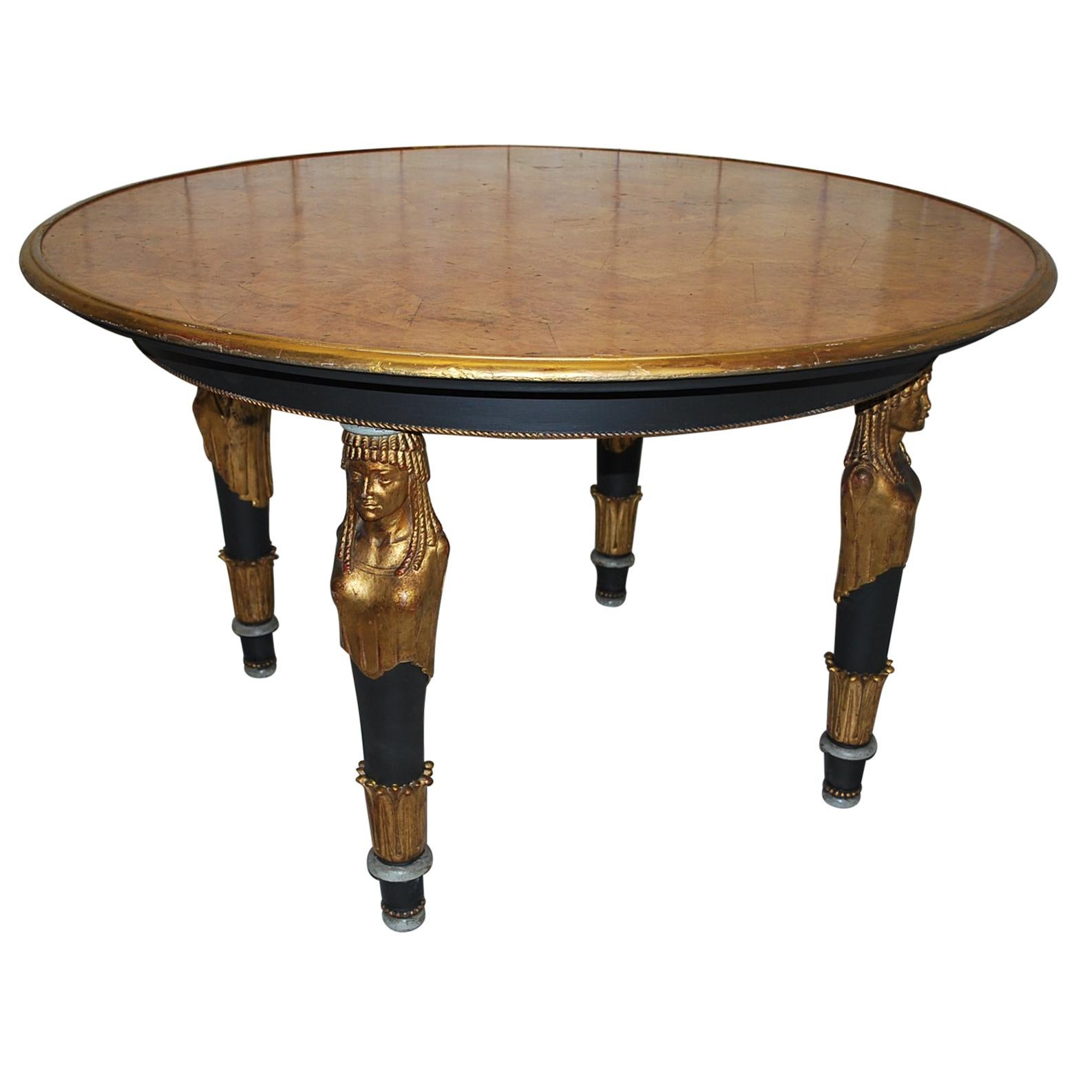 Antique Italian Regency Style Centre Table im Angebot