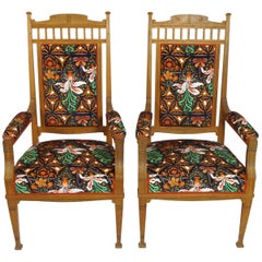 Vintage Chairs by Louis Sparre with Klaus Haapaniemi Upholstery