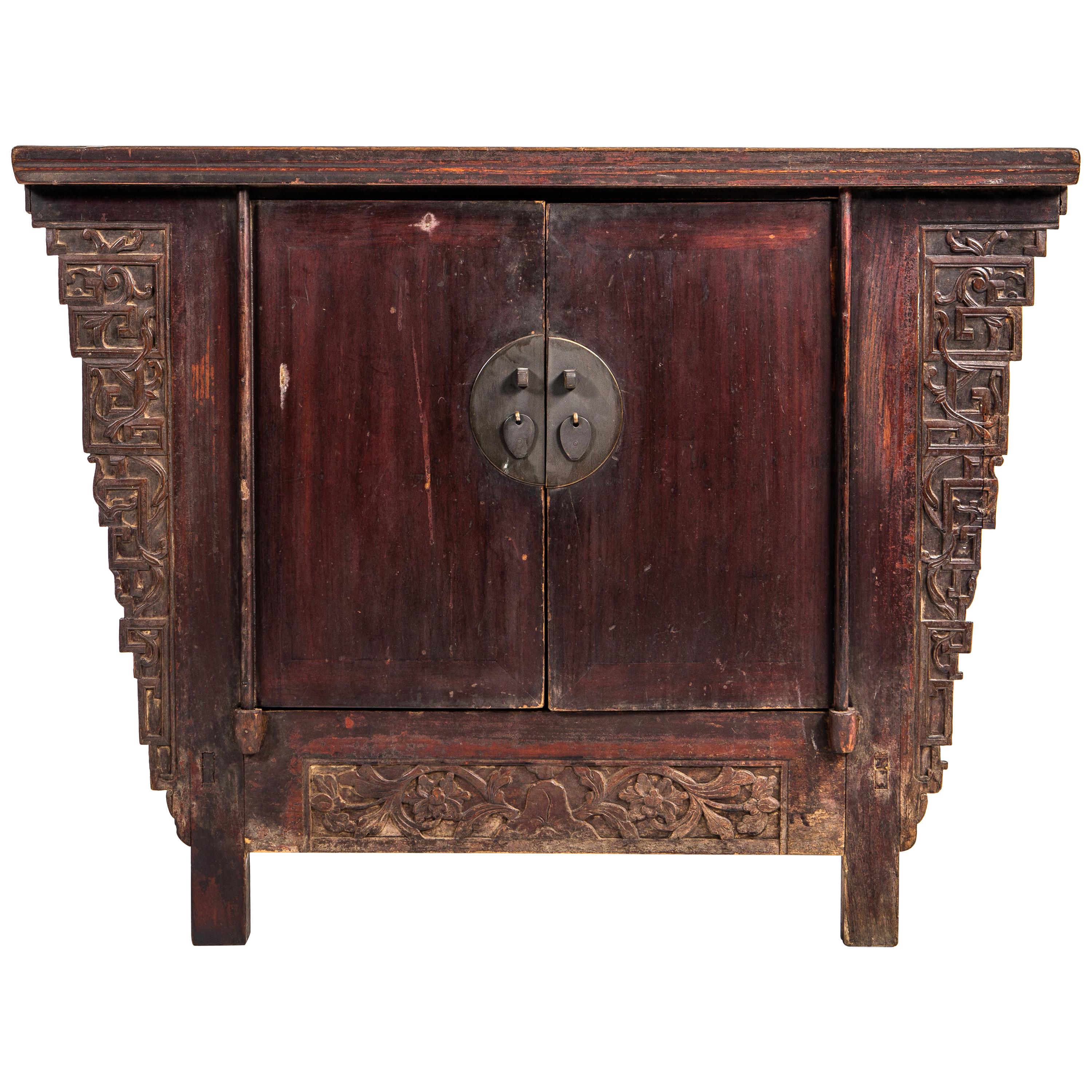 Late Qing Dynasty Butterfly Chest
