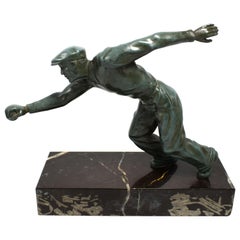 Art Deco Bowling Figure, France, circa 1930