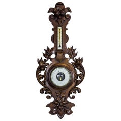 Antikes Barometer aus dem 19. Jahrhundert