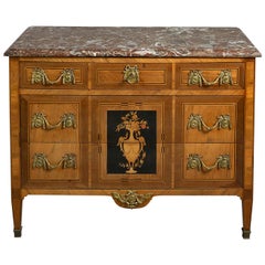 Louis XVI Marquetry Commode