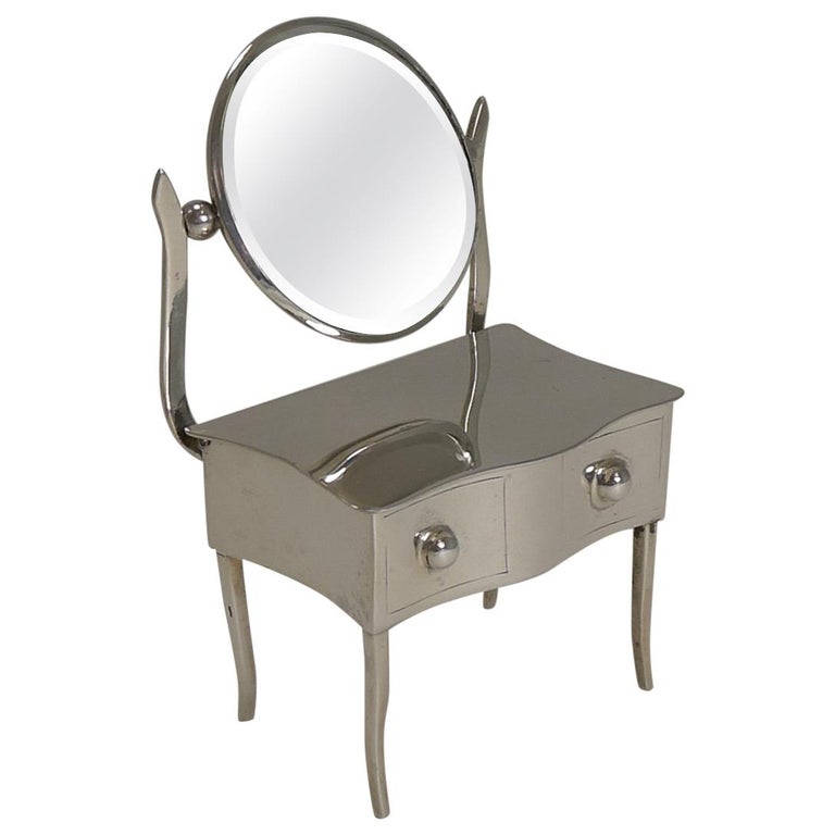 Novelty English Sterling Silver Jewelry / Ring Box by Joseph and