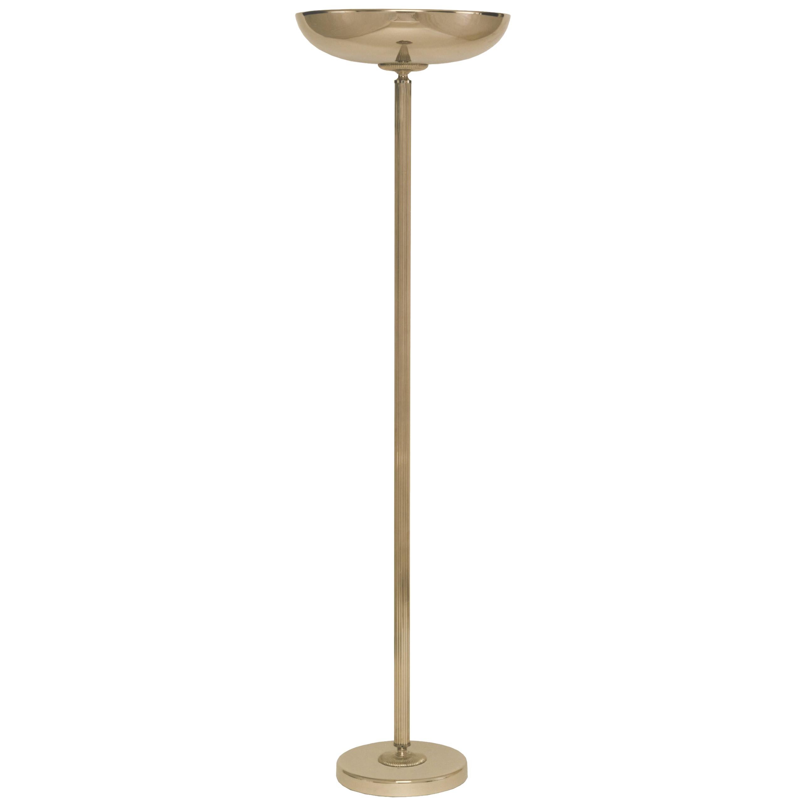 art nouveau floor lamp