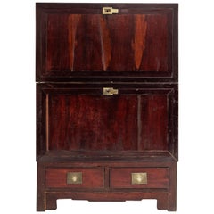 Vintage Chinese Cabinet with Original Lacquer