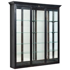 Ebonized Display Cabinet, England, circa 1920