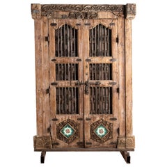 Vintage Impressive Set of Indian Doors with Surround