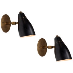 1950s Giuseppe Ostuni Articulating Sconces for O-Luce