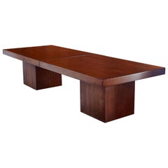 1960s John Keal Expanding Walnut Coffee Table by Brown Saltman