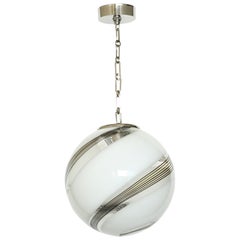 Murano Glass Globe Ceiling Pendant