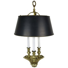 French Brass Boulliot Style Table Lamp