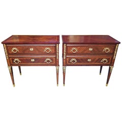 Pair of 19th Century Louis XVI Style Side Tables