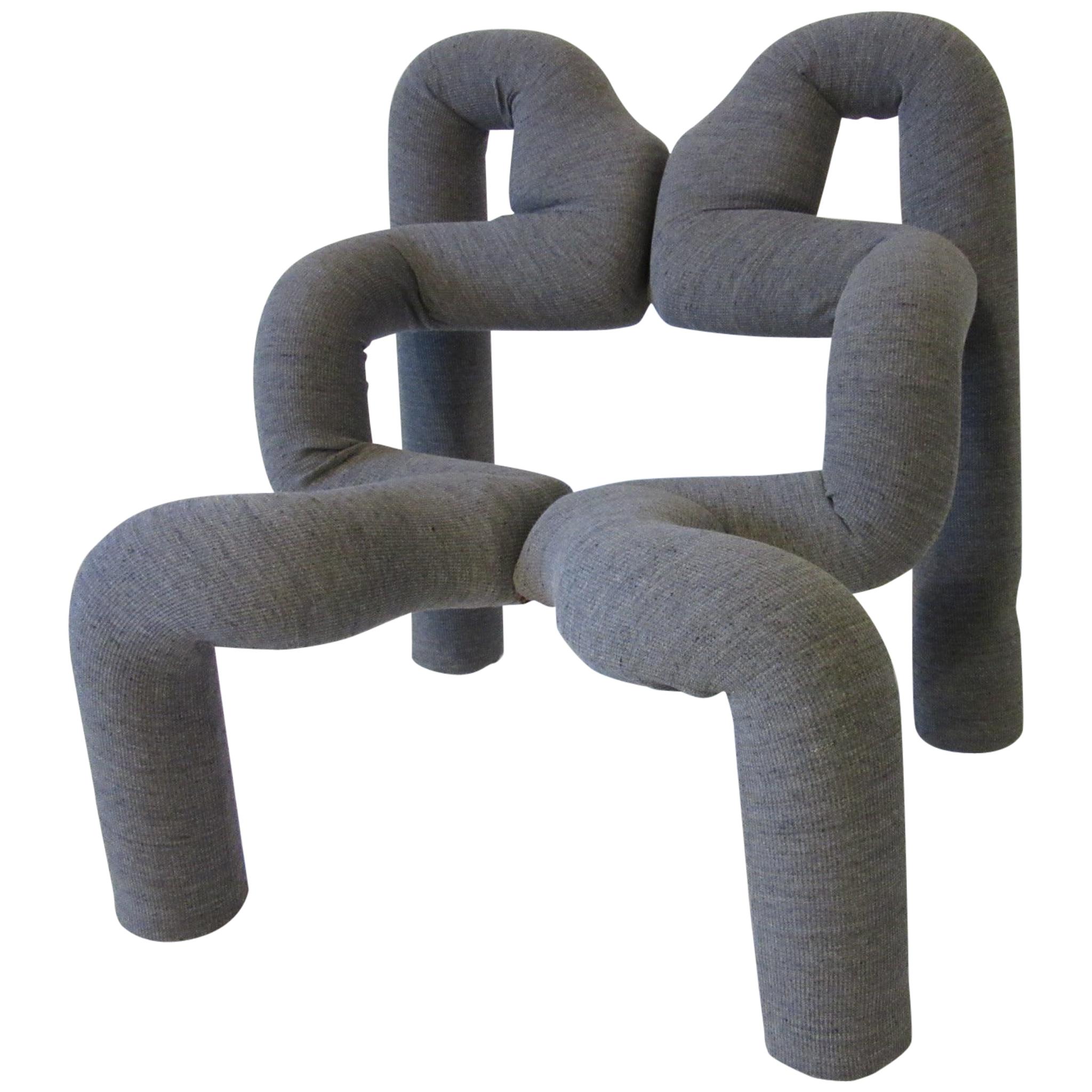 Ekstrem Sculptural Chair by Terje Ekstrom Made in Norway