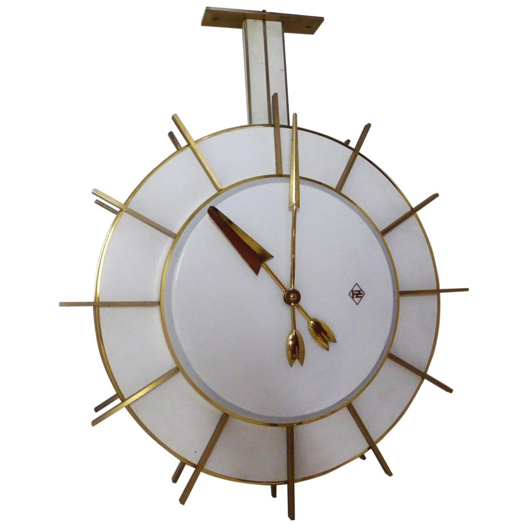 Large Telenorma TN Double Faced Station or Factory Clock