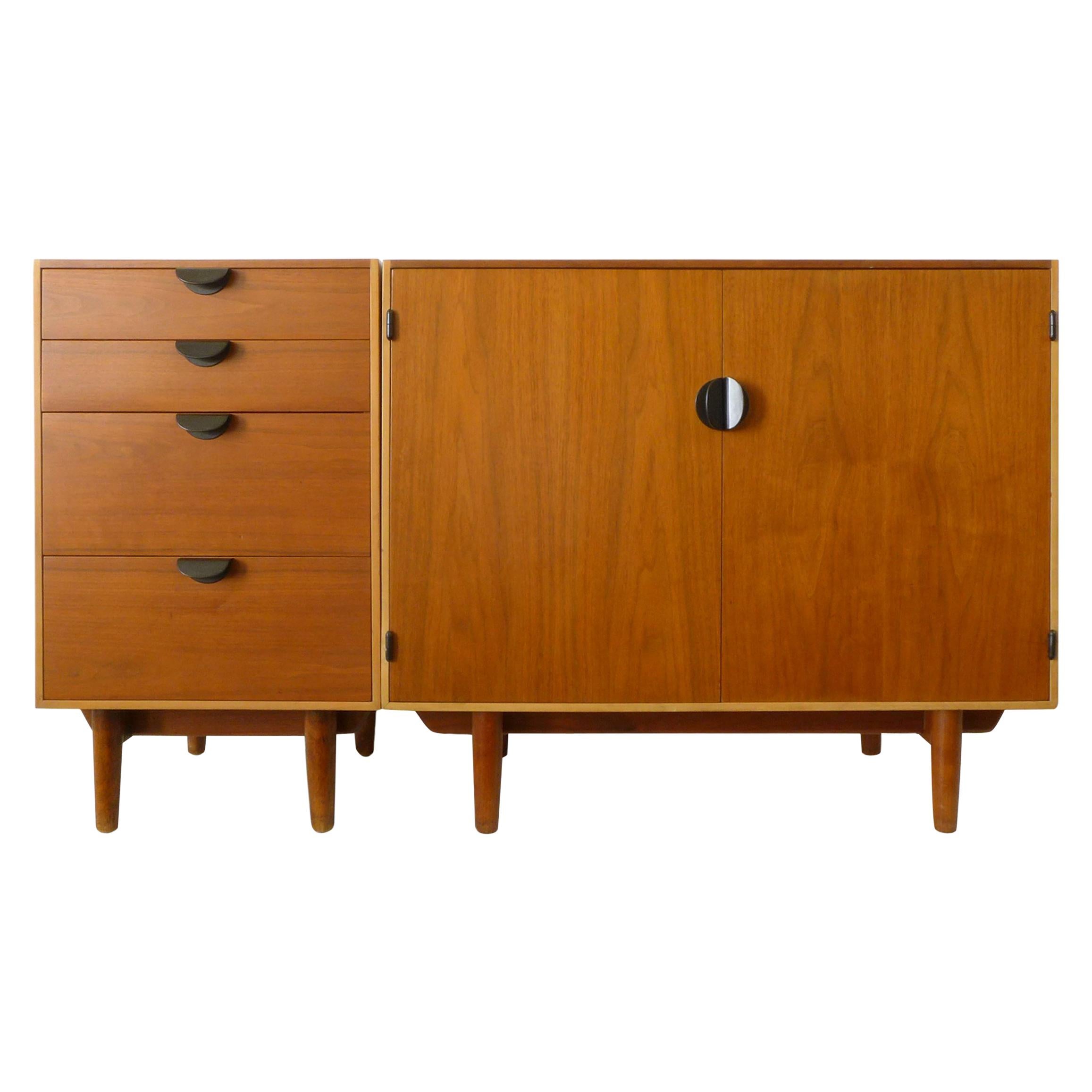 Pair of Midcentury Cabinets by Finn Juhl for Baker For Sale