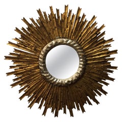 Antique Sunburst Mirror