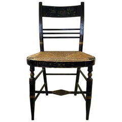 19th century Painted Maple Hitchcock Chair