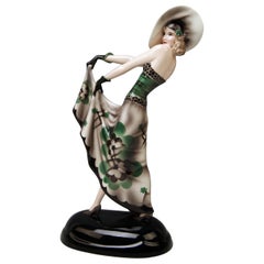 Vintage Goldscheider Vienna Dakon Lady Dancer Lilian Harvey Model 6551 Made circa 1933