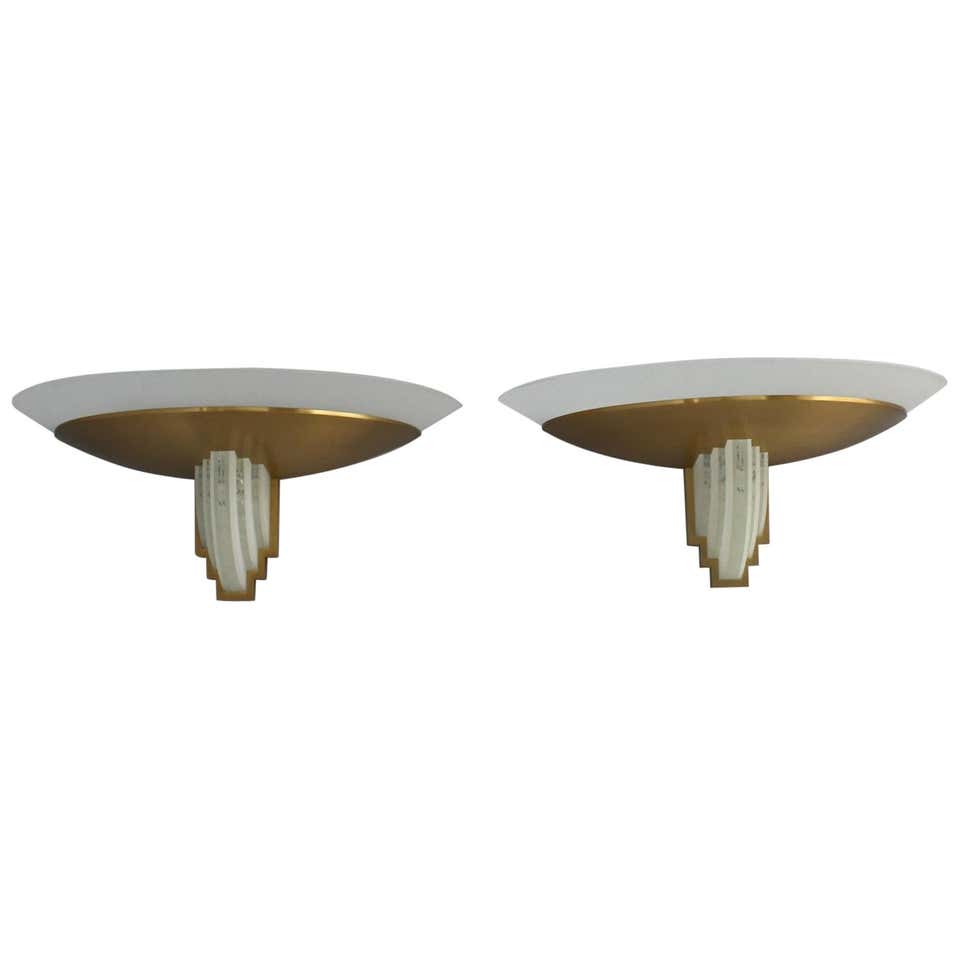 Art Deco Wall Lights and Sconces - 1,062 For Sale at 1stdibs - Page 2
